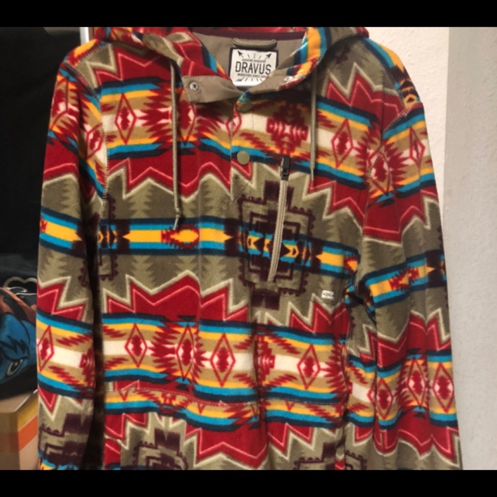 Aztec fleece pullover - Picture 2 of 4